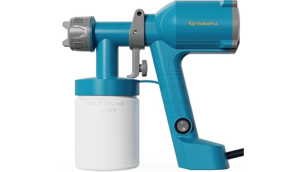 tilswall ultra light electric paint sprayer