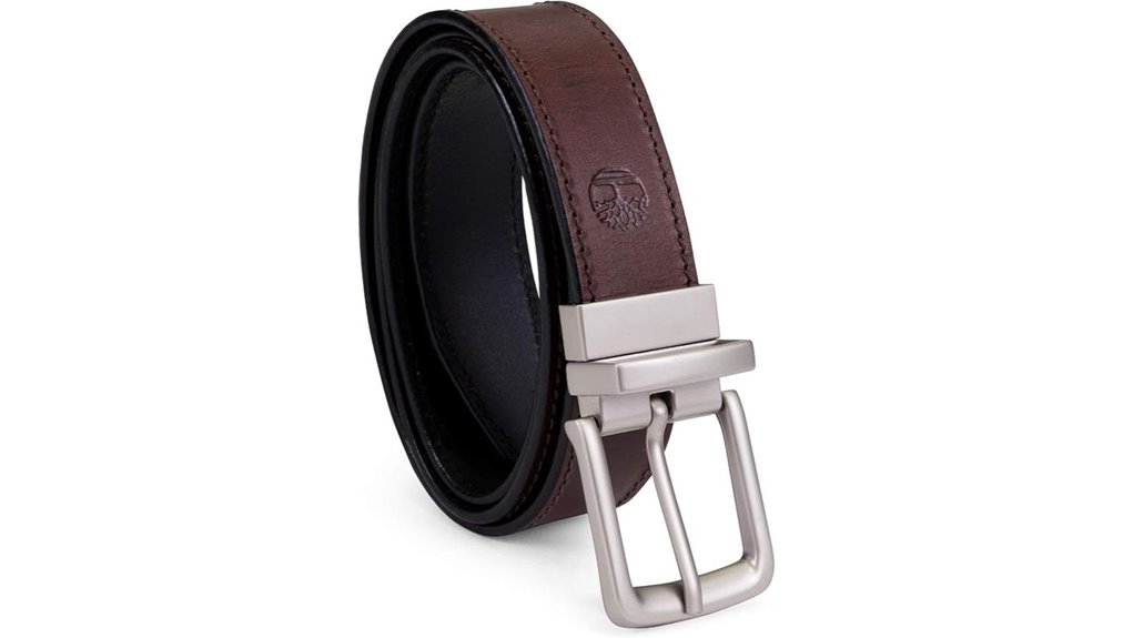 timberland 35mm reversible leather belt