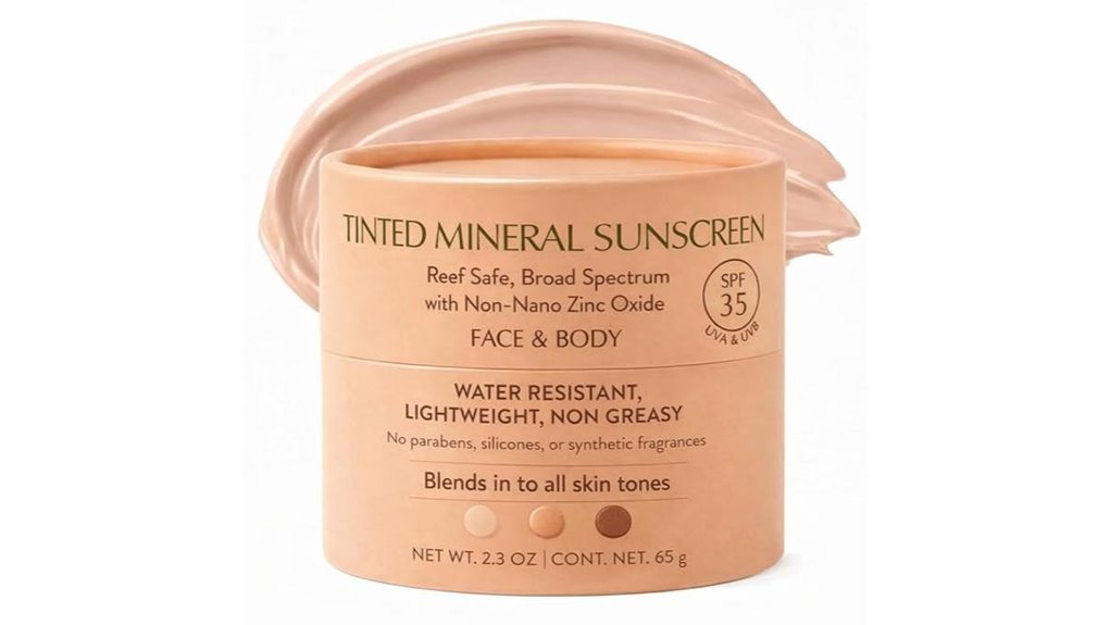 tinted mineral sunscreen spf35
