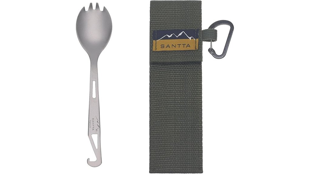 titanium 3 in 1 camping spork