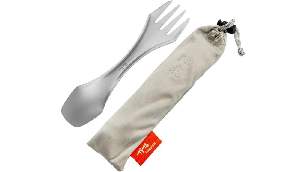 titanium 3 in 1 spork case