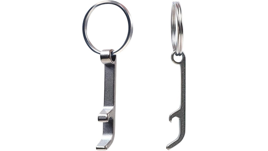 titanium bottle opener keychains
