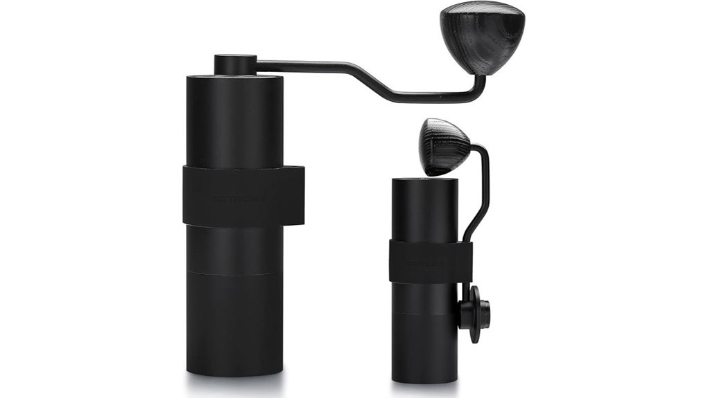 titanium conical burr grinder