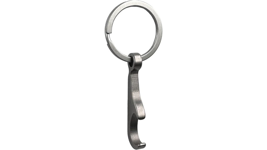 titanium keychain bottle can opener