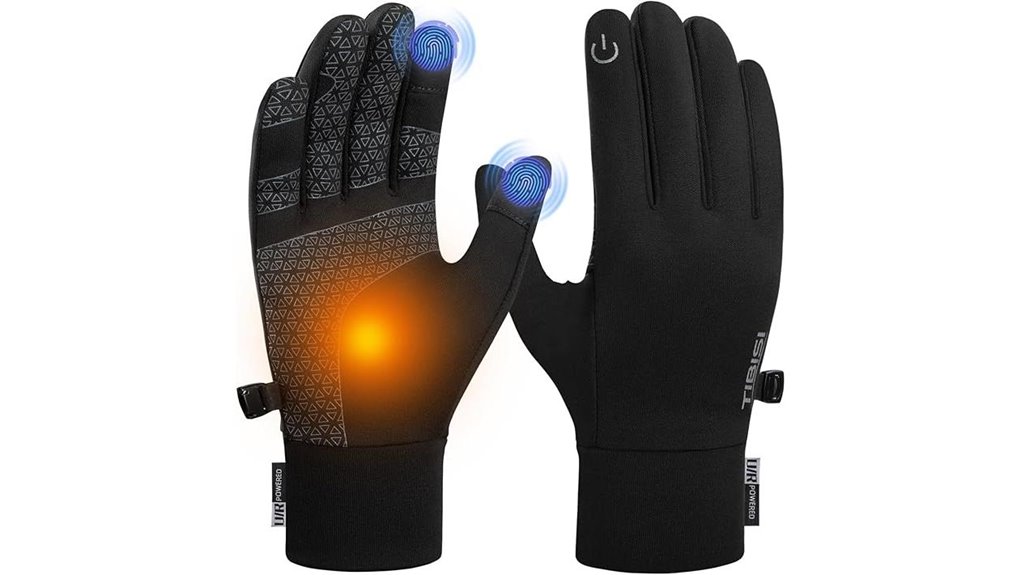 touchscreen windproof thermal gloves