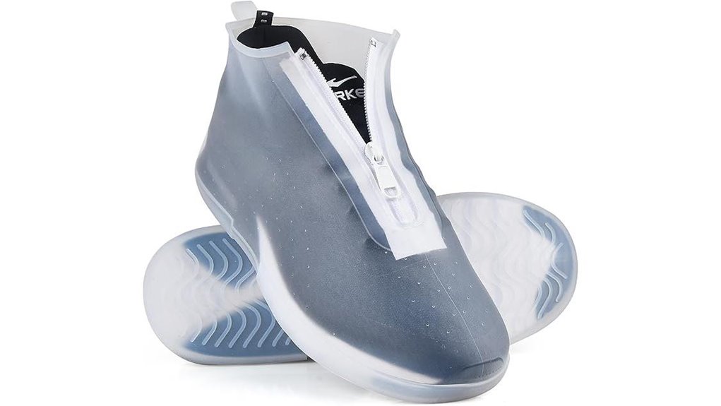 transparent large reusable waterproof overshoes