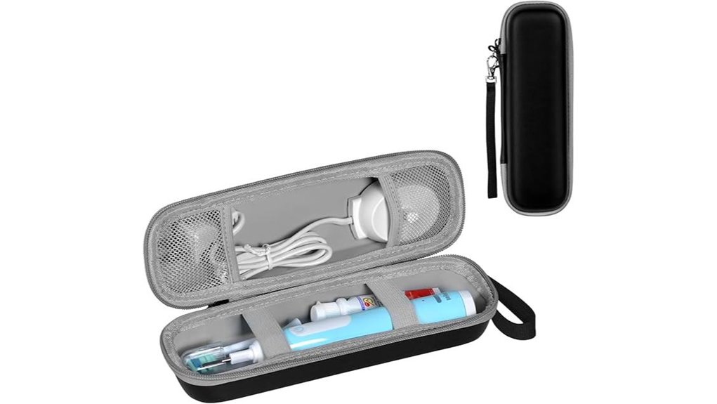 travel case for electric toothbrushes