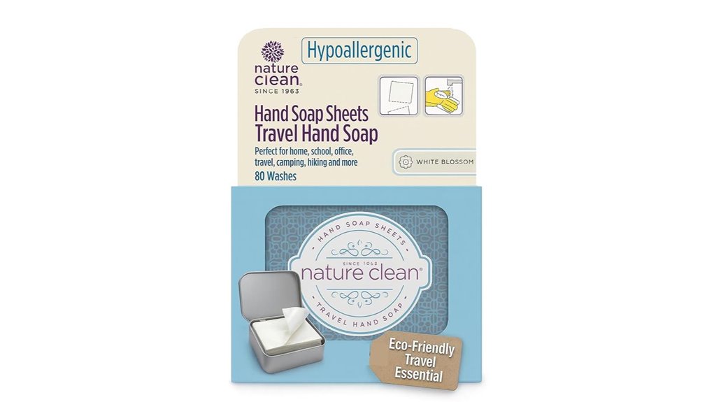 travel dissolvable paper handsoap