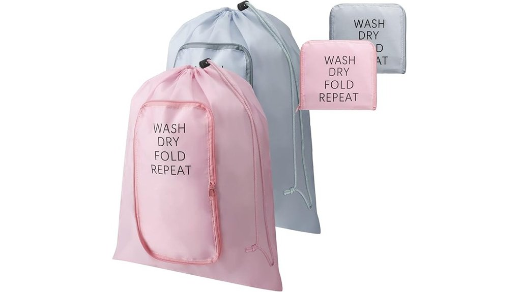 travel laundry bags two pack