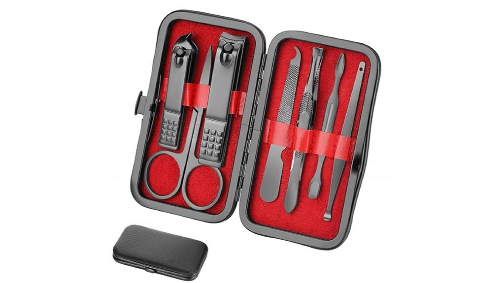 travel professional manicure pedicure kit