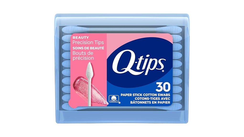 travel size precision cotton swabs