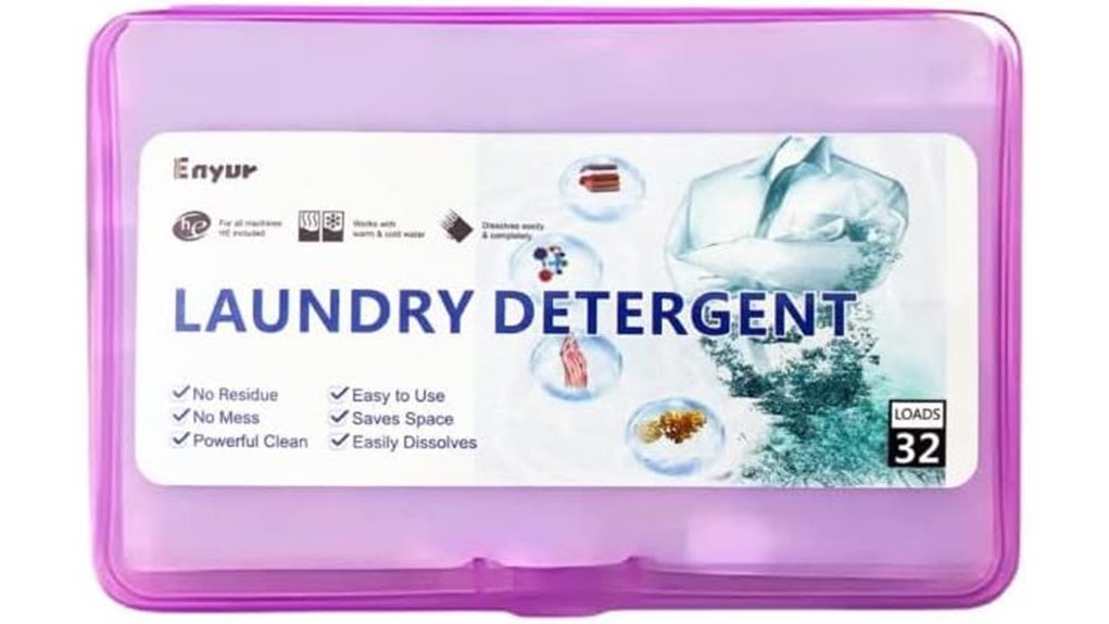travel sized botanical detergent sheets