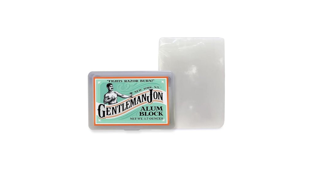 travel sized gentleman jon alum block