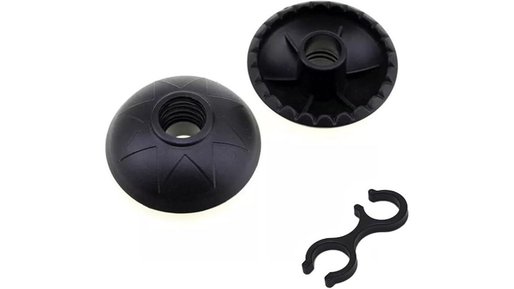 trekking pole tips with baskets