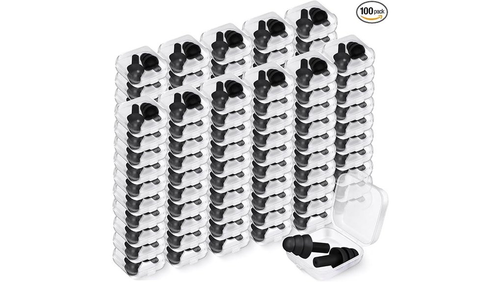 trelaco reusable silicone earplugs