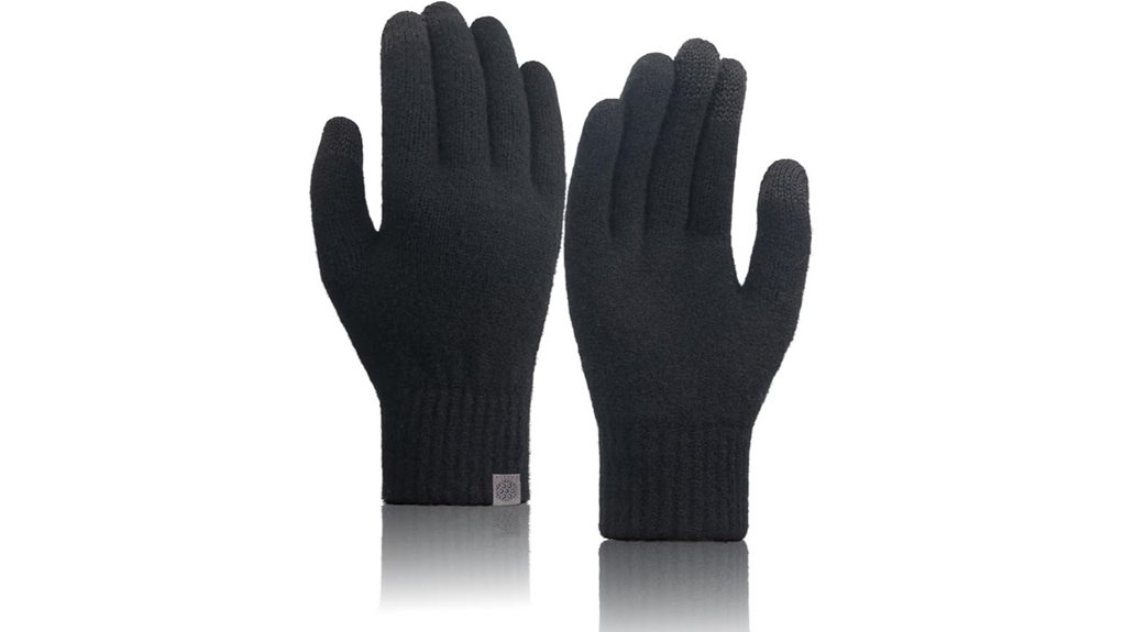 trendoux merino touchscreen winter gloves