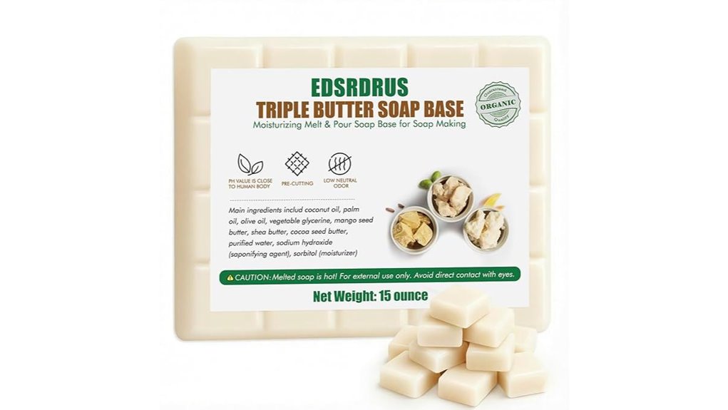 triple butter glycerin soap base