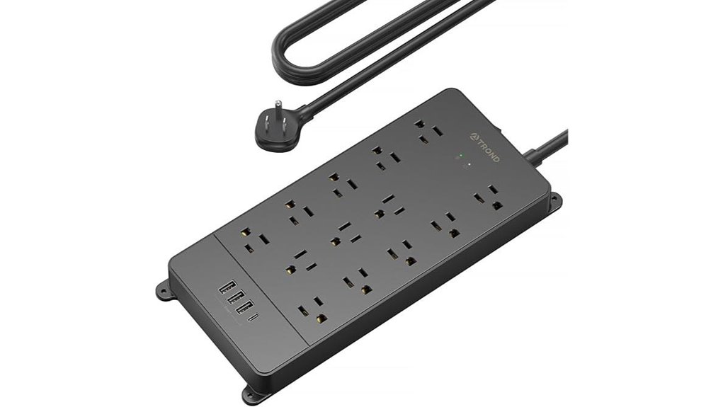 trond 13 outlet usb c powerstrip