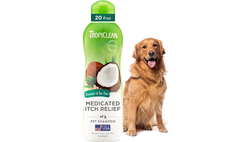 tropiclean oatmeal itch relief