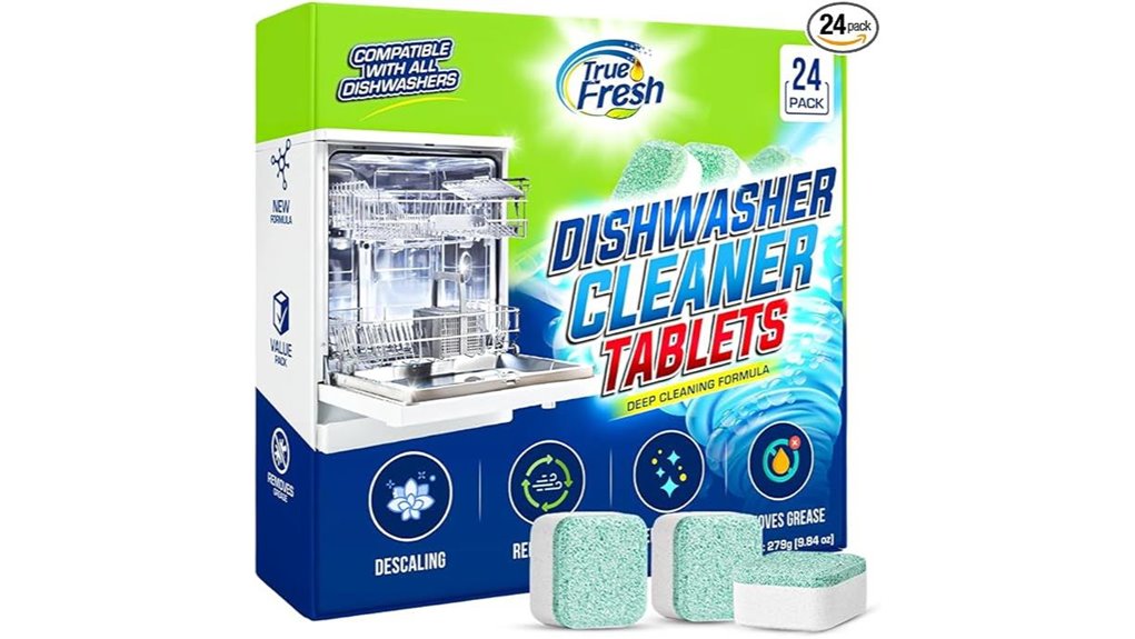 true fresh dishwasher cleaner tablets