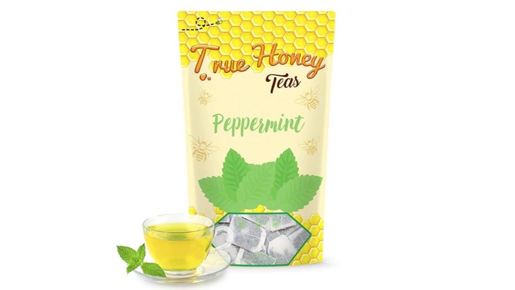 true honey peppermint tea