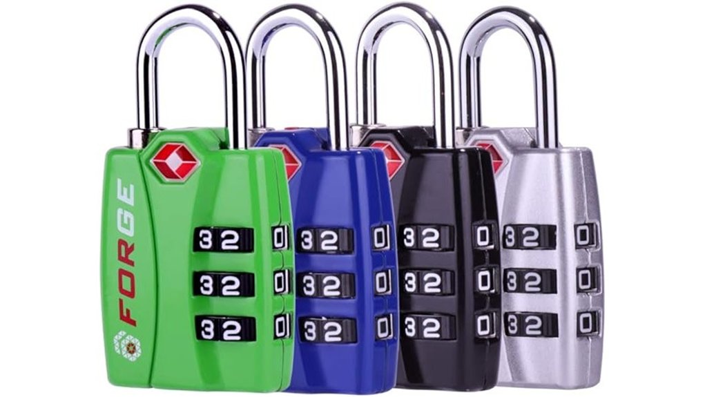 tsa approved combination luggage locks