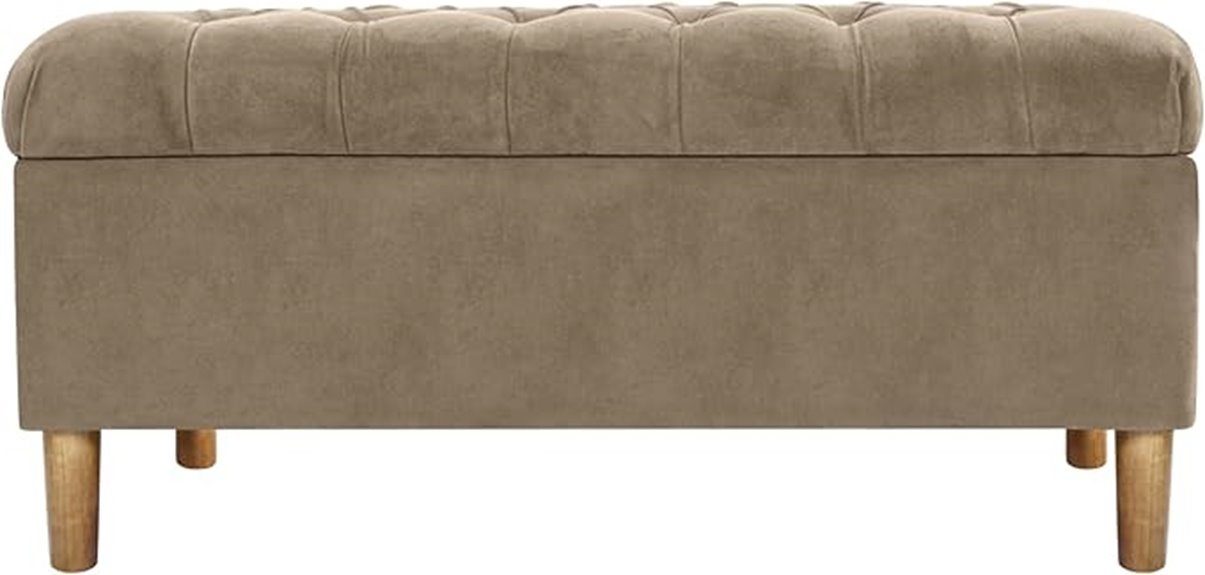 tufted ainsley button ottoman