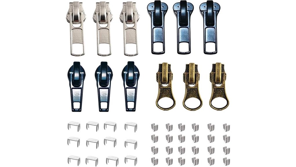 twelve pack lockable 5 sliders