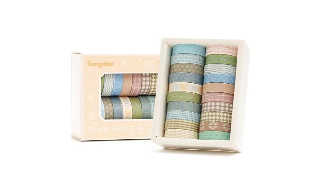 twenty roll assorted washi tape