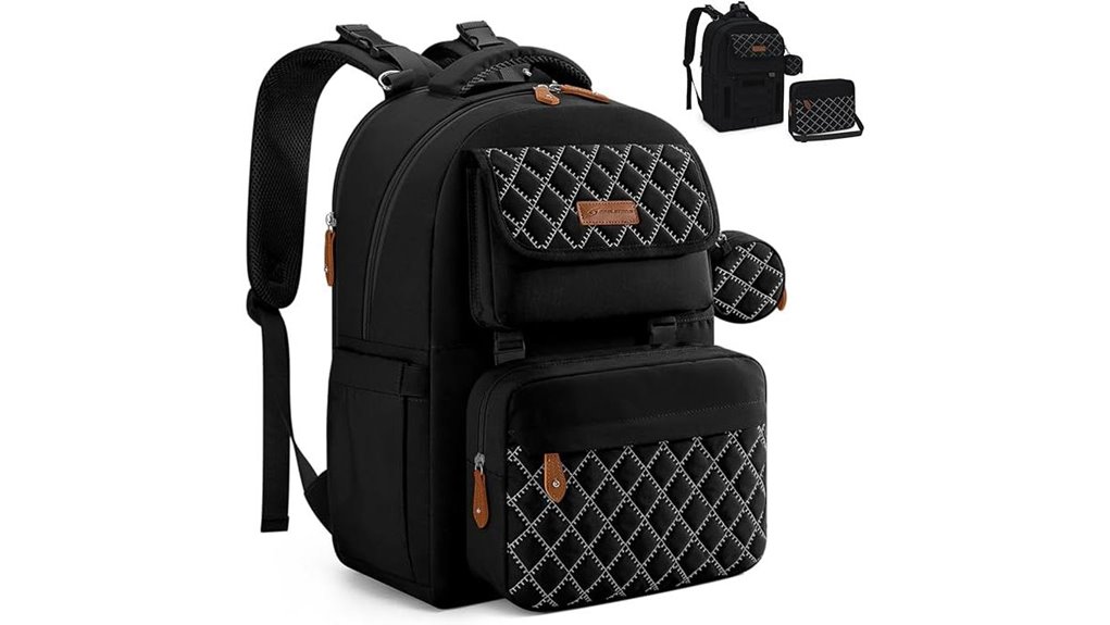 twin ready expandable diaper backpack