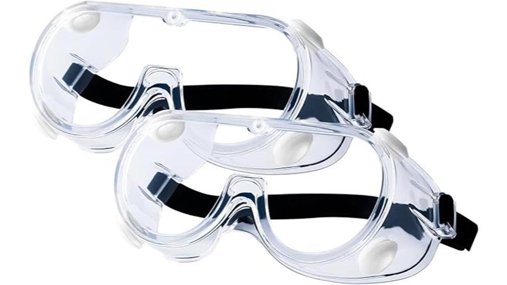 two pack anti fog goggles