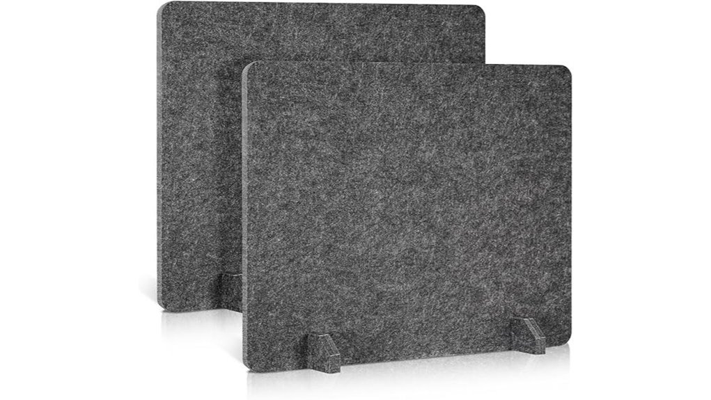 two pack freestanding acoustic dividers