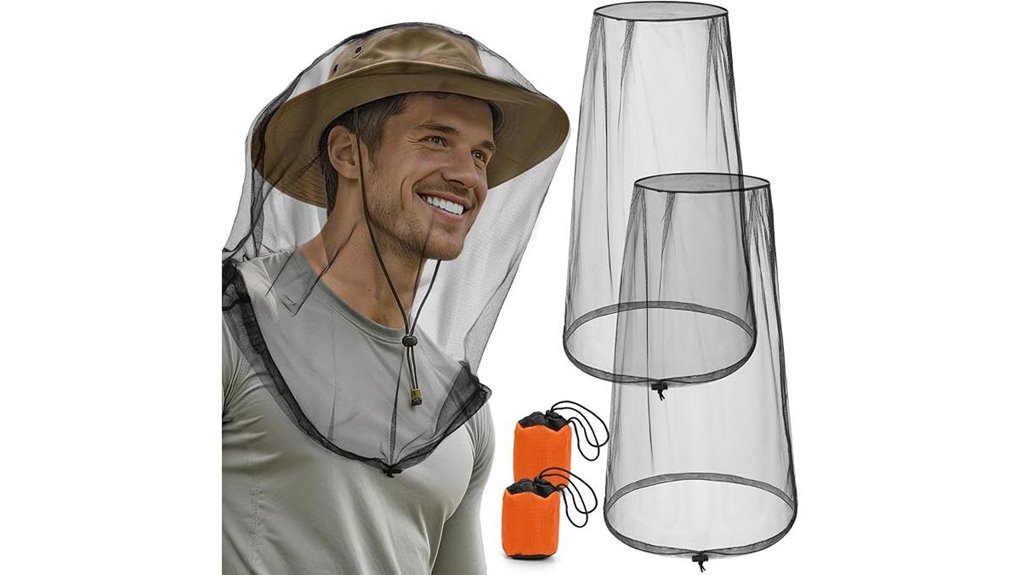 two pack premium mosquito headnets