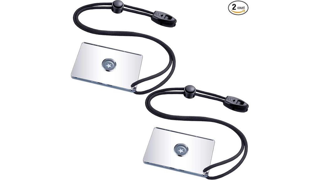 two pack reflective signal mirrors