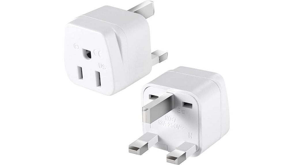 two pack us to uk adapters