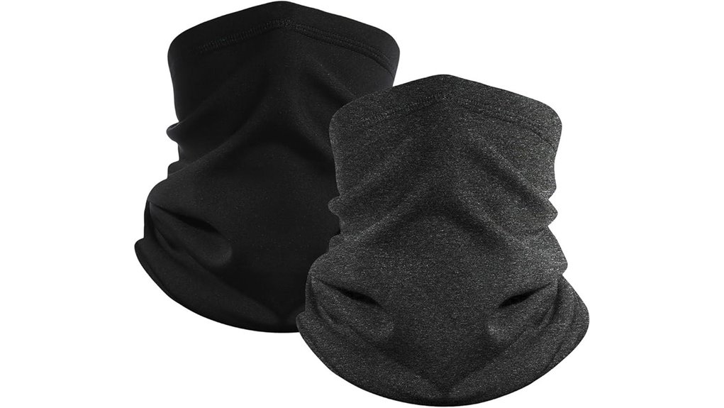 two pack winter neck gaiters