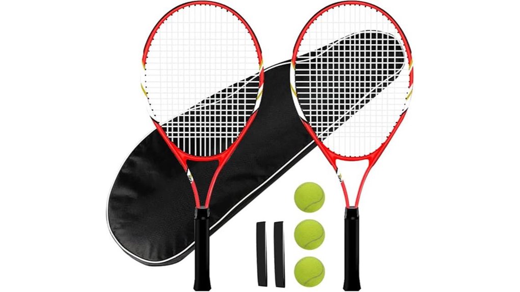 two player 27 inch pre strung set