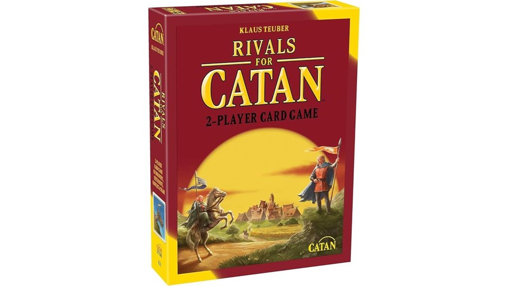 two player catan cardgame duel