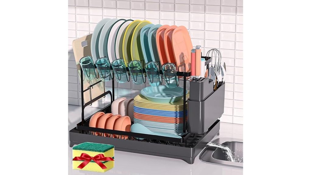 two tier stainless steel dryingrack