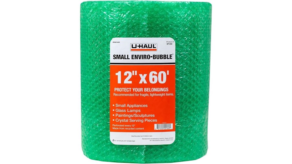u haul 60 foot enviro bubble roll