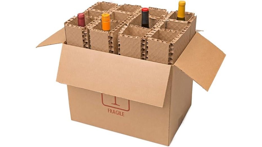 u haul twelve bottle wine shipping