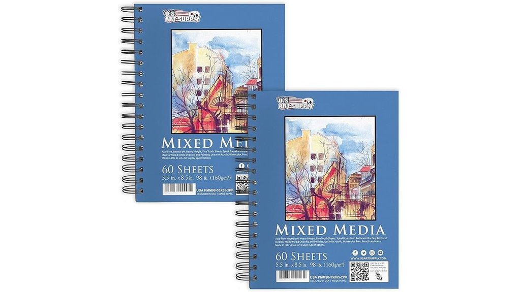 u s art supply sketchbook pack