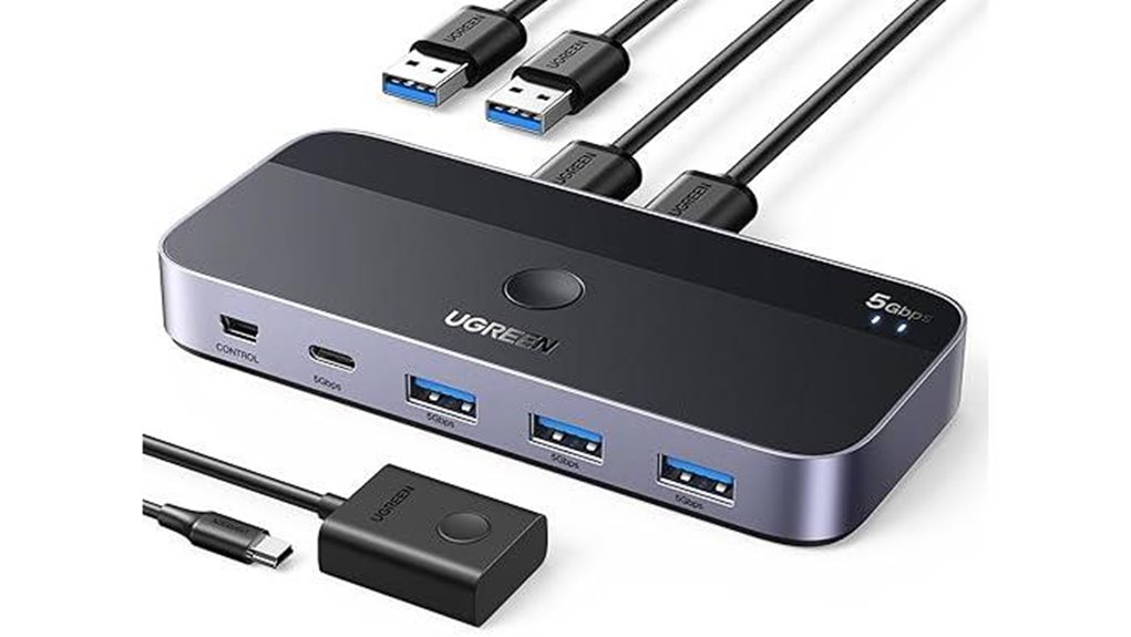 ugreen four port usb 3 0 switch