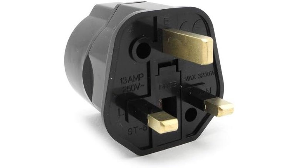 uk to eu travel plug adapter