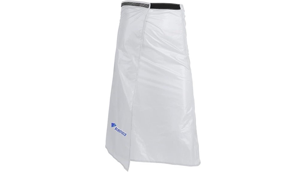 ultra light waterproof packable skirt
