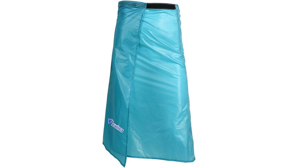 ultra light waterproof rain skirt