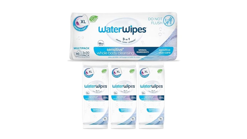 ultra pure baby cleansing wipes