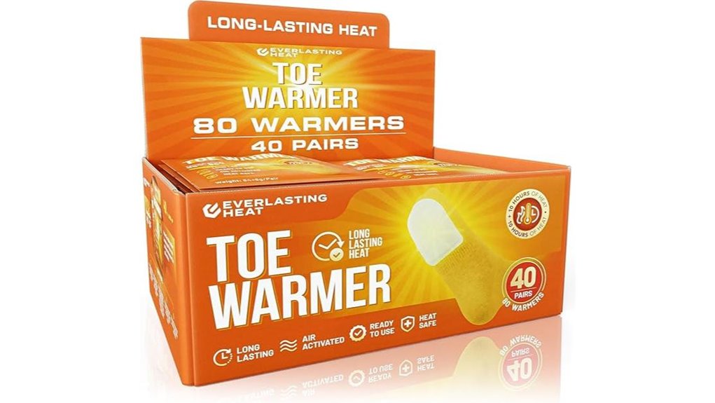 ultra thin tsa approved toe warmers