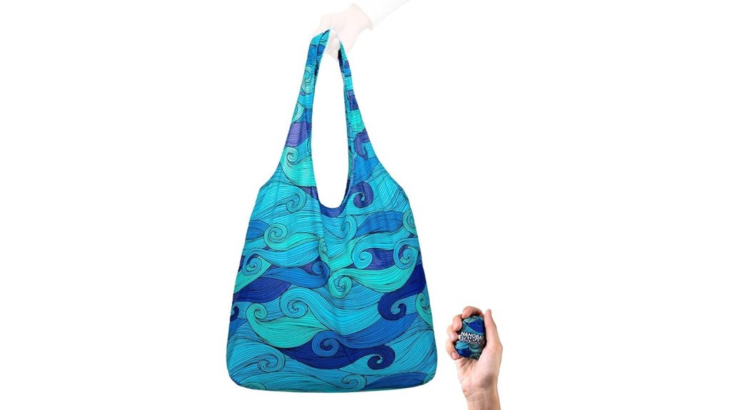 ultralight foldable reusable tote