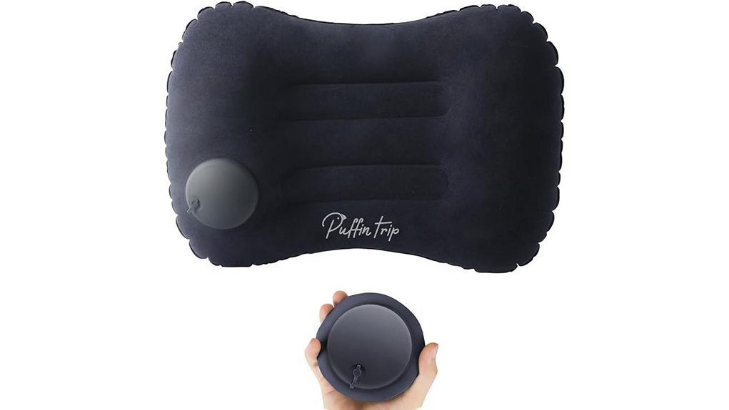 ultralight inflatable neck lumbar pillow